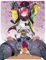 2d artificial_vagina artificial_womb artist_signature bedroom_eyes blush digital_drawing_(artwork) embedded_penetrable_sex_toy fortnite fortnite:_battle_royale grabbing_legs grabbing_thighs gynoid hands_behind_head human/robot human_on_robot metallic_body pleasured rebel_(fortnite) robot robot_girl robot_humanoid rough_sex see-through see-through_body see-through_skin sex_machine sex_robot soft_thighs technophilia thick_thighs thigh_grab void_dot_exe