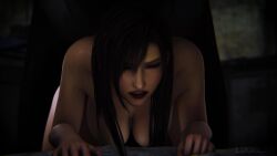 1girls 3d animated black_hair breasts doggy_style female feral feral_on_female final_fantasy final_fantasy_vii horse lucislab moaning nipples sex sound tagme tifa_lockhart video zoophilia