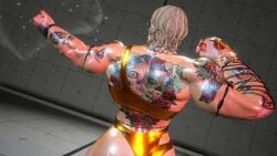 back_muscles back_tattoo back_view jewelry marisa_rossetti mod muscular muscular_female screenshot solo solo_female street_fighter street_fighter_6 suggestive tattoo tattoos