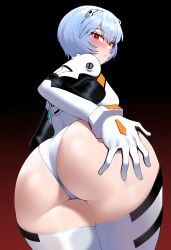 rei ayanami from neon genesis evangelion by thetisai