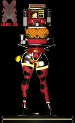 ass big_ass big_breasts body_modification bodysuit breasts corruption drone dronification elastigirl female helen_parr high_heels ibex-cg ibex_(company) lactoselass_(ibex) mind_break mind_control the_incredibles transformation
