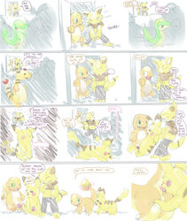 2012 abra ampharos anal argon_vile charmander comic erection furry gay hypnosis male mind_control nintendo no_humans oral penis pikachu pokemon pokemon_(species) pokemon_bw pokemon_gsc pokemon_rgby rimming snivy