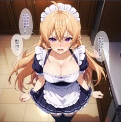 , 1girls ai_generated female female_focus female_only food_wars nakiri_erina solo solo_female solo_focus