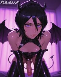 kuchiki rukia from bleach by xlily666x