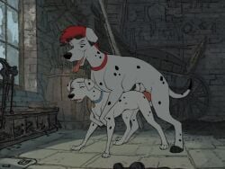 101_dalmatians adam_wan animated cobalt_(cobaltdawg) female feral feral_penetrating_feral male perdita tagme zaush