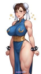 ai_generated ai_loverhoney chun-li large_breasts street_fighter thick_thighs