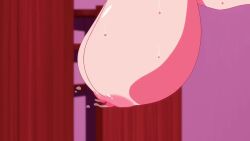1girls animated areolae bouncing_breasts breasts breasts_focus female guilty_hole_oshiego_shika_shimei_dekinai_mise hanging_breasts huge_breasts implied_sex large_areolae large_breasts loop nipples no_sound puffy_nipples screencap shorter_than_30_seconds sweat video wet_nipples