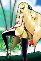 1girls lusamine_(pokemon) nintendo pokemon pokemon_sm rookie115 tagme