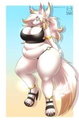 anthro ass belly belly_button belly_fetish breasts furry tacticalfur tagme