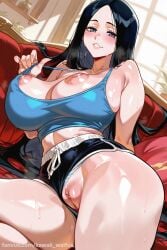 ai_generated bleach bleach:_the_thousand-year_blood_war kawaii_waifus large_breasts nsfw preview pussy unohana_retsu