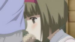 animated fellatio nijou_kazuha oral school_days shiny_days