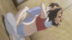 animated ass katou_karen nipples panties panties_aside school_days sex shiny_days underwear