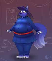 big_breasts blueberry_inflation breasts chocend female furry huge_breasts inflation thick_thighs wide_hips