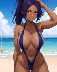 shihouin yoruichi from bleach by wilddio