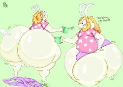 absurd_res anthro asgore_dreemurr ass ass_eating_underwear back_view balls big_butt blonde_hair bottom_heavy bottom_heavy_male bovid briefs caprine clothing dad dilf disembodied_hands enormous_ass feminine_body goat hi_res horns huge_ass huge_butt huge_thighs hyper hyper_ass hyper_butt male male_focus male_only mammal pantsless pantsless_male poking_ass simple_background solo solo_male thick_thighs thong touching_butt undertale undertale_(series) underwear watering_can wobbling_ass yoshuacomoyoshu