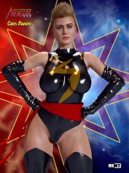 1girls 3d avengers big_breasts blonde_hair breasts brie_larson busty carol_danvers curvy female female_focus female_only hent hero heroine hips hourglass_figure human human_only large_breasts legs light-skinned_female light_skin lips marvel marvel_cinematic_universe mature mature_female ms._marvel_(carol_danvers) slim_waist superhero superheroine thick thick_legs thick_thighs thighs top_heavy voluptuous waist wide_hips