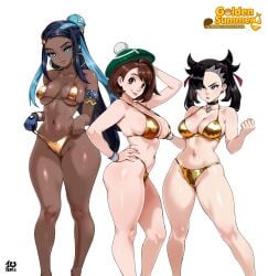 gloria (pokemon) from game freak by kyoffie
