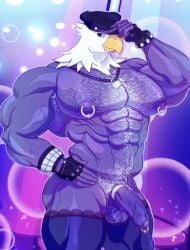 2025 abs accessory accipitrid accipitriform animal_crossing anthro apollo_(animal_crossing) areola armpit_hair avian bald_eagle balls bara beak biceps big_balls big_muscles big_penis bird body_hair bracelet chest_hair clothing cock_ring deltoids eagle erection feathers fingerless_gloves foreskin genital_piercing genitals glans gloves hairy_balls hand_on_hip handwear happy_trail hat headgear headwear hi_res huge_muscles humanoid_genitalia humanoid_penis jewelry lace leather leather_clothing leather_daddy leather_gloves leather_handwear leather_hat leather_headgear leather_headwear legwear male muscles muscular muscular_anthro muscular_male narrowed_eyes necklace nibblenippler nintendo nipple_piercing nipple_ring nipples non-mammal_balls non-mammal_nipples nude obliques pecs penis penis_accessory penis_jewelry penis_piercing piercing prince_albert_piercing pubes purple_background ring_piercing sea_eagle serratus simple_background smile solo standing thick_arms thick_thighs thigh_highs tuft uncircumcised unretracted_foreskin vein yaoi