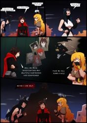 blake_belladonna coco_adel commission commissioner_upload davidinkstm glynda_goodwitch gore guro hunter mind_break mind_control nico_robin nora_valkyrie nude rape robot ruby_rose rwby sir,_you_are_being_hunted trophy velvet_scarlatina weiss_schnee yang_xiao_long yoko_littner