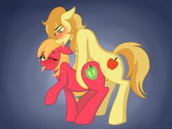 big_macareina_(mlp) big_macintosh_(mlp) braeburn_(mlp) earth_pony equine female friendship_is_magic fur horse incest male my_little_pony penetration pony rule_63 sex straight vaginal_penetration