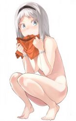 anna_nishikinomiya boxers crouching holding_object_in_mouth naked shimoneta_to_iu_gainen_ga_sonzai_shinai_taikutsu_na_sekai shimotsuki_eight