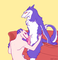 albino amit claws fellatio forked_tongue gecko licking lizard male male_only monochrome murrkus oral oral_sex plain_background scalie sergal sex tongue white_background