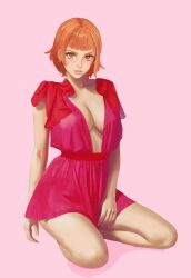 female female_only heyy_vivii nami nami_(one_piece) one_piece pre-timeskip