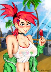 artist_name artist_request artist_signature beach breasts dream_jack fanart female foster's_home_for_imaginary_friends frankie_foster ice_cream