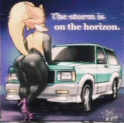 1girls 2021 2024 80's_theme animated anthro anthrofied artist_name artist_signature ass big_ass big_butt black_body black_fur commercial_vehicle delphox digital_media_(artwork) dipstick_tail english_text female female_only footwear fur furry furry_only ghetto_delphox high_heels looking_at_viewer looking_back milf mostly_nude mp4 multicolored_body multicolored_fur naked nintendo no_sound nude nude_female nudity platform_footwear platform_heels pointless_animation pokémon_(species) pokemon pokemon_(species) signature sligarthetiger solo springtron tail thunder_thighs truck vehicle vhs vhs_filter video