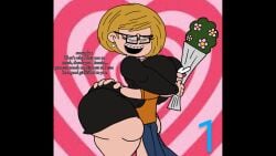 1boy 1futa age_difference amanda_loud ass_grab blonde_hair_female breast_grab breasts english_text female_on_male futa_with_male futanari implied_futanari lincoln_loud male nickelodeon robin2024_(artist) smothering_breast student teacher teacher_and_student the_loud_house