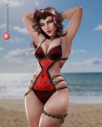 1girls 3d avengers big_ass big_breasts black_widow_(marvel) black_widow_(marvel_rivals) breasts bust chest curvaceous curvy curvy_figure female francis_brown hips hourglass_figure huge_ass large_ass legs light-skinned_female light_skin marvel marvel_comics marvel_rivals mature mature_female natasha_romanoff s.h.i.e.l.d. slim_waist thick thick_hips thick_legs thick_thighs thighs voluptuous waist wide_hips