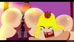 1boy 2026 2d 2d_(artwork) 2girls 2girls1boy animated anus anus_peek ass_clapping asstronsfw big_breasts big_dick big_penis blowjob breasts clapping_ass clapping_cheeks dumptruck_ass fat_ass fellatio giving_head huge_ass lipstick longer_than_10_seconds looking_at_viewer looking_back_at_viewer mario_(series) nintendo nipples_visible_through_clothing opennsfwsp penis pink_lipstick pov princess_peach princess_rosalina shorter_than_30_seconds sound sound_edit sucking_dick sucking_penis super_mario_bros. super_mario_galaxy tagme twerking twerking_at_viewer video