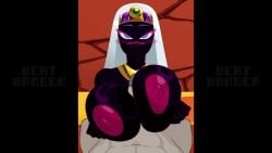 beat_banger big_ass big_breasts boobjob cum_inside doggy_style duck_dodgers looney_tunes plap plap_(sound) queen_tyr'ahnee tagme vaginal_penetration video