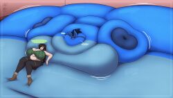 bbw big_ass big_breasts blob breasts bubble_butt cleavage female furry huge_ass huge_breasts lucario overweight pokemon pokemon_(species) tagme takano_(artist) thick_thighs vannie_(takano) wide_hips