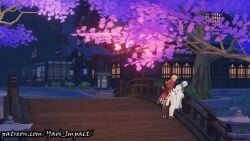 animated ayato genshin_impact kamisato_ayato penetration_from_behind tagme thoma_(genshin_impact) video yaoi
