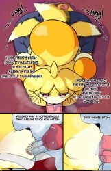 absurd_res animal_crossing anthro artifact_the_fox big_penis black_nose blonde_hair blush brainwashed brainwashing canine cheating_girlfriend cheek_bulge clothed comic comic_page corrupted corruption cuckold deep_throat dialogue dirty_talk dog dog_girl dominant_male dominant_pov drooling duo explicit eyelashes fellatio female femsub floppy_ears fox fox_boy furry glowhorn hands_on_knees hypnosis hypnotized infidelity isabelle_(animal_crossing) kneeling large_hair looking_at_another looking_down looking_pleasured looking_up male male/female maledom mind_alteration mind_control netorare nintendo nude pawpads penis penis_in_mouth penis_tip personality_change pink_eyes ponytail saliva saliva_drip saliva_on_face saliva_on_penis saliva_string sex shadow shortstack shortstack_female simple_background skirt steam submissive_female sucking tail tail_motion tailwag tan_fur tight_clothing tongue yellow_fur