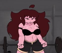 girlfriend_(friday_night_funkin) muscular_female scotttheguy15