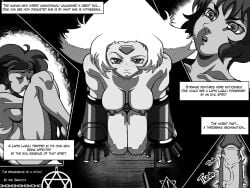 1futa 1girls 2girls bible_black bible_black_new_testament big_breasts big_dick boobs book breasts comic crossover dark_magic dick digital_media_(artwork) disgusted erection evil evil_eyes exkrill female futa_with_female futanari gems gender_transformation humans kneeling lapis_lazuli_(steven_universe) large_penis looking_at_viewer magic manga mrbramita nipples nude nude_female open_mouth peridot_(steven_universe) possession prisoner prosthesis scary spirit steven_universe supernatural surprised surprised_expression throb throbbing throbbing_penis veins veiny_penis witch