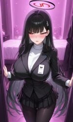 1girls ai_generated anime anime_style ass blue_archive breasts female female_only large_breasts nipples nude rio_(blue_archive) rio_tsukatsuki_(blue_archive) sex sex_from_behind