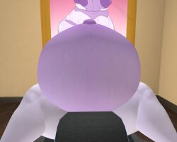 1girls anthro big_breasts breasts cleavage female ferialexonar furry goodra huge_breasts hyper_pregnancy nintendo nipples pokemon pokemon_(species) pregnant ready_to_pop tagme thick_thighs wide_hips