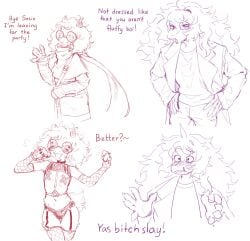 deltarune femboy furry goat ralsei scalie susie_(deltarune) twink undertale