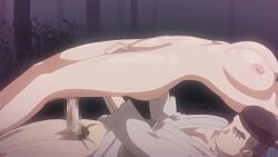 10s 1boy 1girls 2017 animated aqua_eyes ass bare_shoulders blue_hair blush bouncing_breasts breasts brown_eyes brown_hair censored closed_eyes clothed_male_nude_female clothed_sex cum eboshi_hat english_subtitles english_text erection female fingering forest heian holding implied_fingering large_breasts large_penis leaning_back legs_apart licking licking_another's_cheek light_skinned-female long_hair lying mosaic_censoring mura_otoko nature night nipples nude open_mouth orgasm outdoors pale_skin penis pubic_hair pussy pussy_juice shikkoku_no_shaga shikkoku_no_shaga_the_animation sound spread_legs sweat tagme tears tongue tongue_out tree very_long_hair video yama_ni_sumu_musume