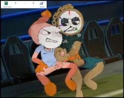 001tn anthro anthro_on_anthro dandy's_world dandys_world dyle_(dandy's_world) football shrimpo_(dandy's_world) tagme