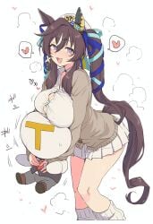 1girls ai_generated animal_ears anthropomorphization eyes female hair legs seilm416 skin tagme umamusume umamusume_pretty_derby vivlos_(umamusume) young