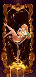 1girls breasts cleavage completely_nude convenient_censoring female hololive hololive_english hololive_myth katosh legs looking_at_viewer naked nude orange_hair smiling_at_viewer solo tagme takanashi_kiara virtual_youtuber vtuber wine wine_glass