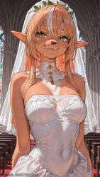 1girl ai_generated animal_ears body_fur breasts corset curtains decurse demon_girl demon_horns demon_tail flaccid flower furry furry_female futanari garter_straps gloves hair_between_eyes hololive horns indoors large_breasts long_hair looking_at_viewer nipples penis red_eyes shiranui_flare solo tail testicles thighhighs uncensored vase veil watermark white_gloves white_hair white_thighhighs window