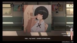 2d animated big_breasts blowjob blowjob_face cum cum_drip cum_on_face pixel_animation pixel_art sound sound_effects tagme train_45 video