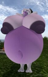 1girls anthro big_ass big_breasts breasts bubble_butt cleavage female ferialexonar furry goodra huge_ass huge_breasts hyper_pregnancy nintendo nipples pokemon pokemon_(species) pregnant ready_to_pop tagme thick_thighs wide_hips
