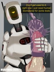 glados masturbation moxithor portal_(series) robot_girl