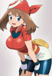 ai_generated ai_slop game_freak large_breasts may_(pokemon) pokemon tagme